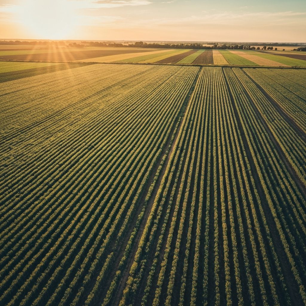 Landwirtschaftliches Feld